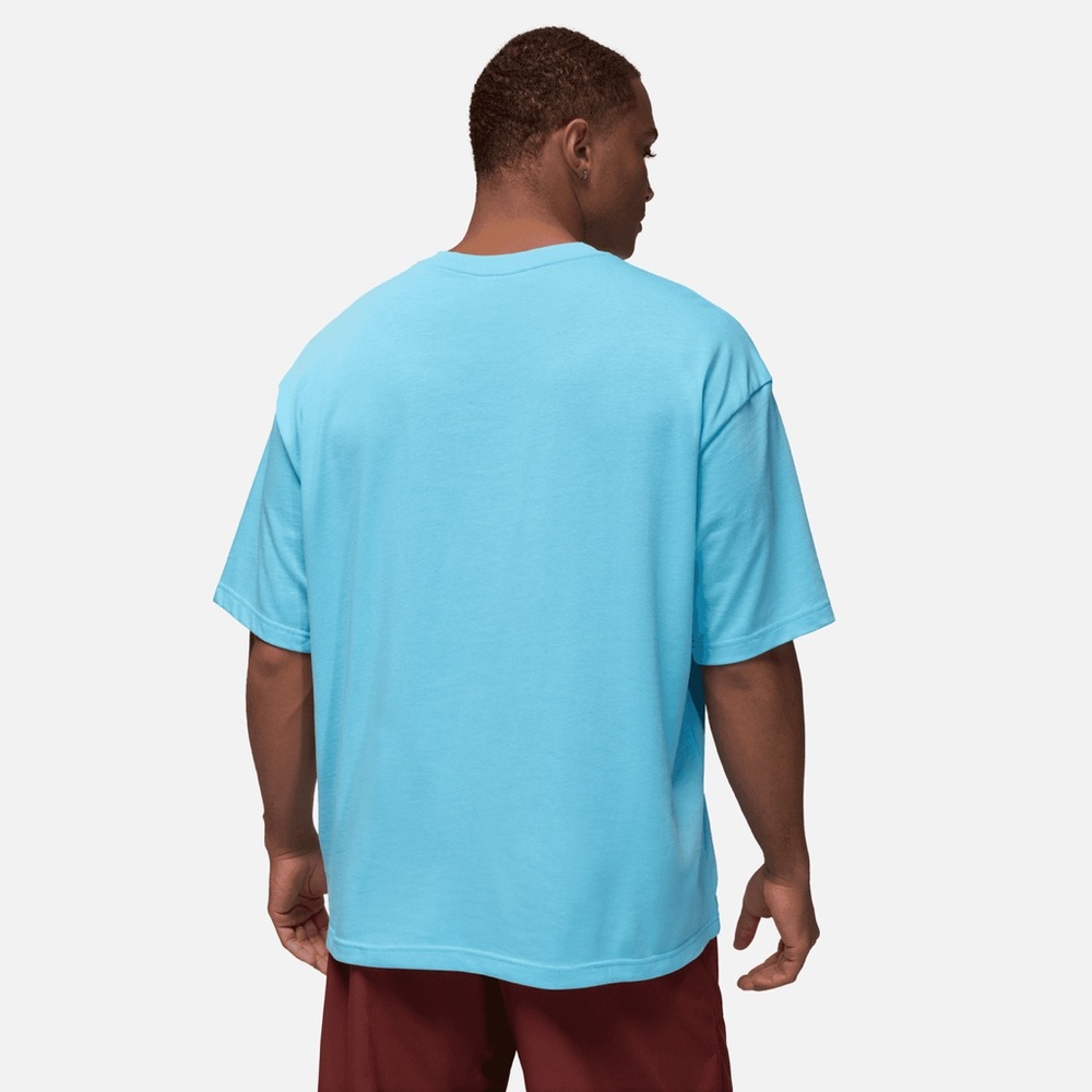 Jordan Reissue Oversized Short Sleeve T-Shirt Blue Chill - Picture 3 of 3